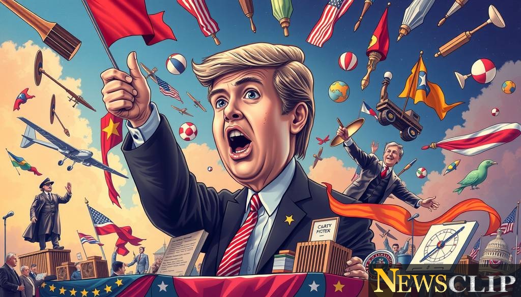 Reflections on the Political Landscape: Art and Editorial Insight