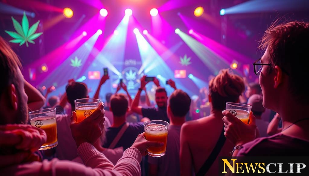 THC Drinks Take Center Stage: America's Largest Arena Partners with Cannabis Brands