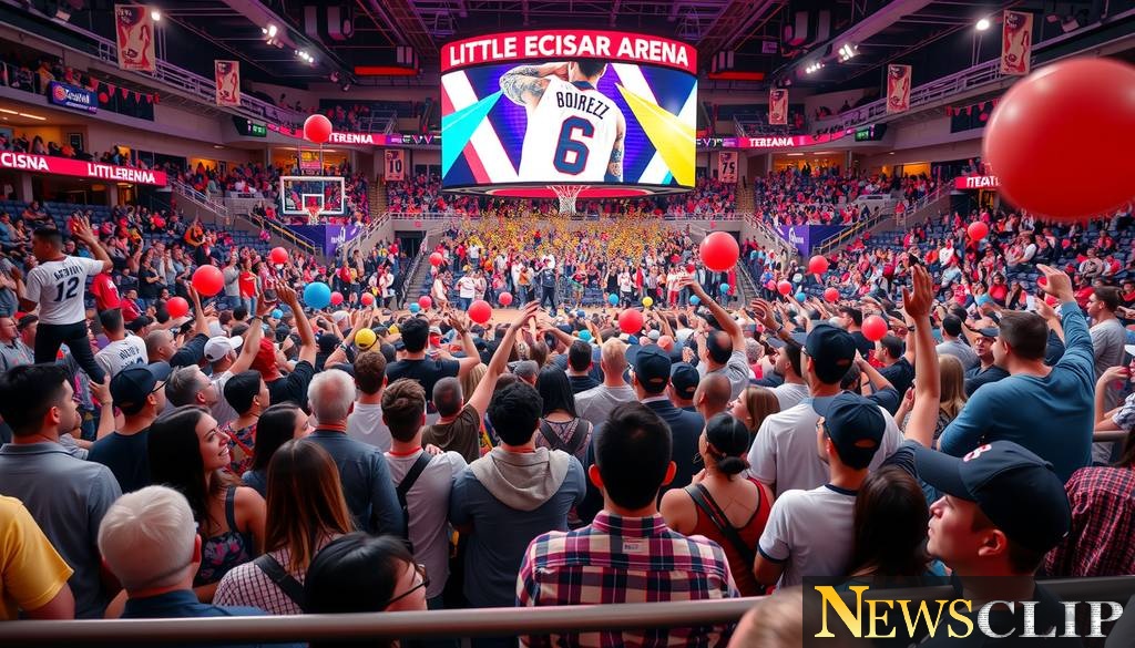 Celebrating Community: A Night of Connections at Little Caesars Arena