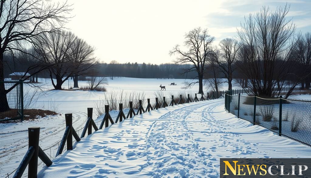 Snowshoe Adventures Await at Utica Zoo
