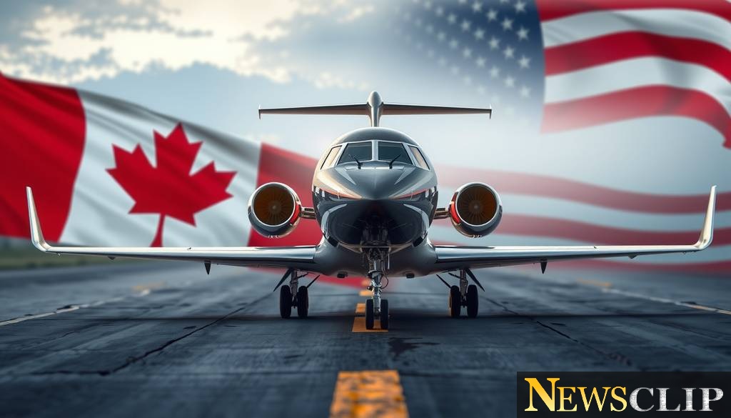 Economic Fallout: Trump's Standoff with Canada Over Business Jets
