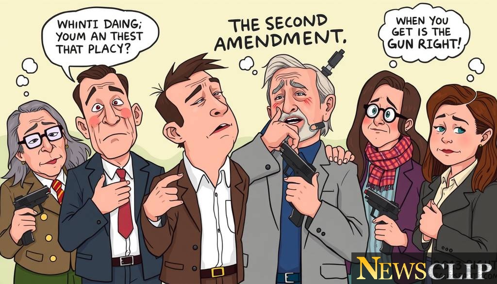The Second Amendment and Its Cartoons: A Reflection on National Debate