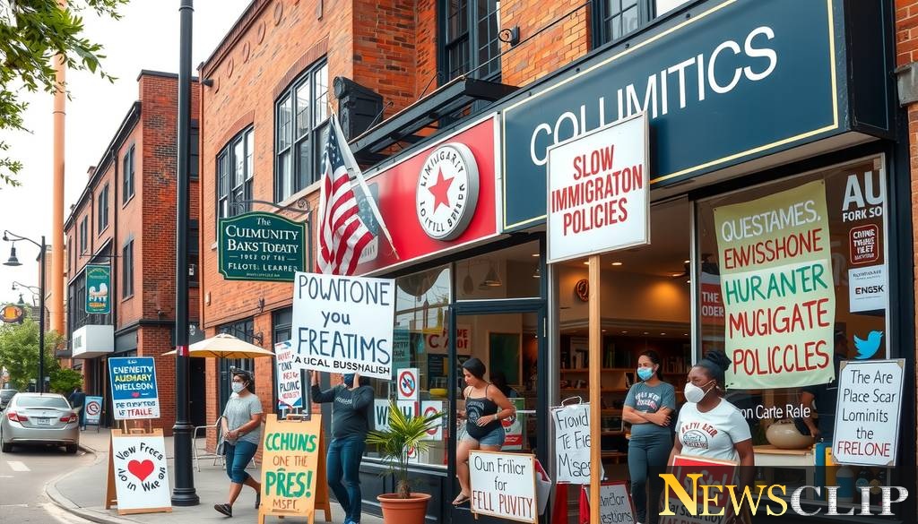 Columbus Businesses Stand Against ICE Raids: A Community Call to Action