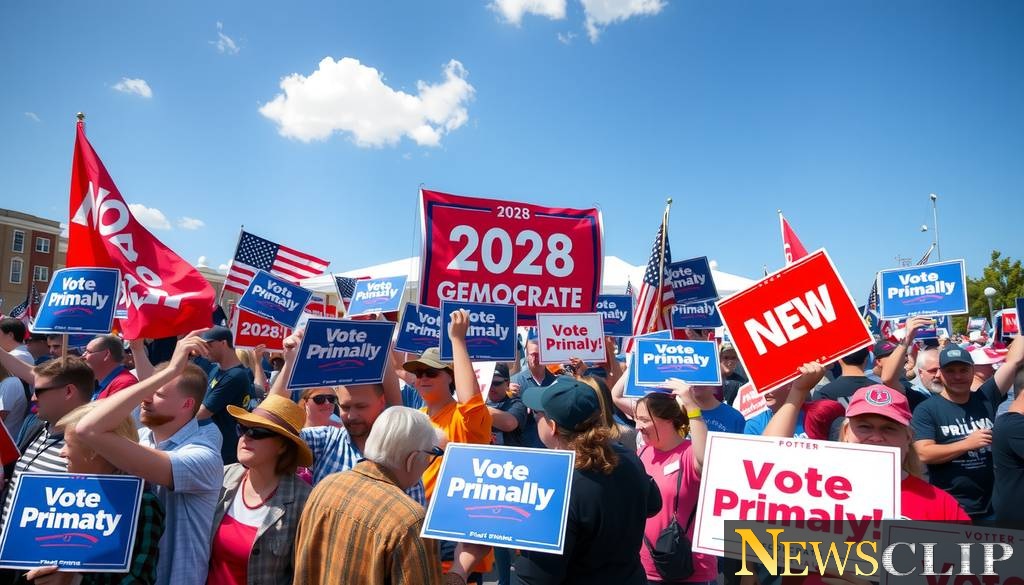 The Race for Early Primary Spots: What It Means for the 2028 Democratic National Convention