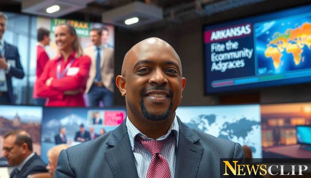 Aaron Huntley Takes Command of Arkansas Economic Development Institute