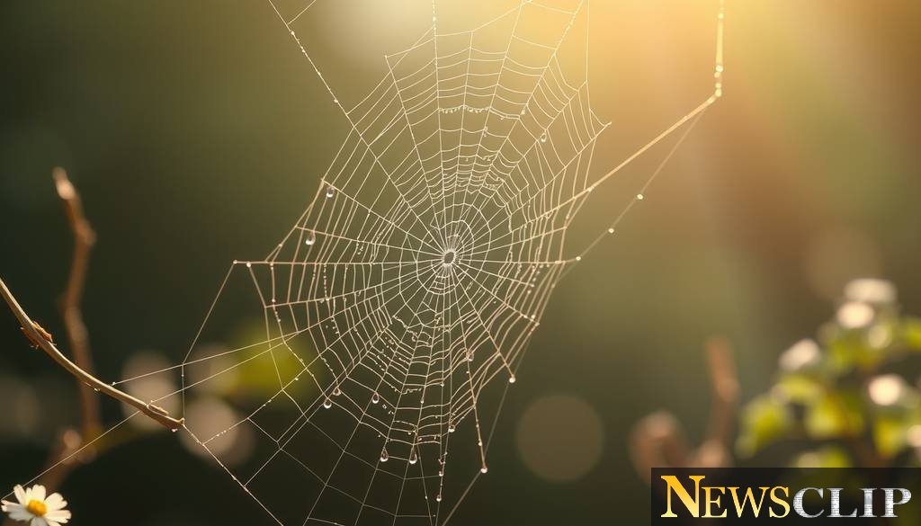 Weaving Wonder: How a Spider's Web Sparks Cultural Reflections