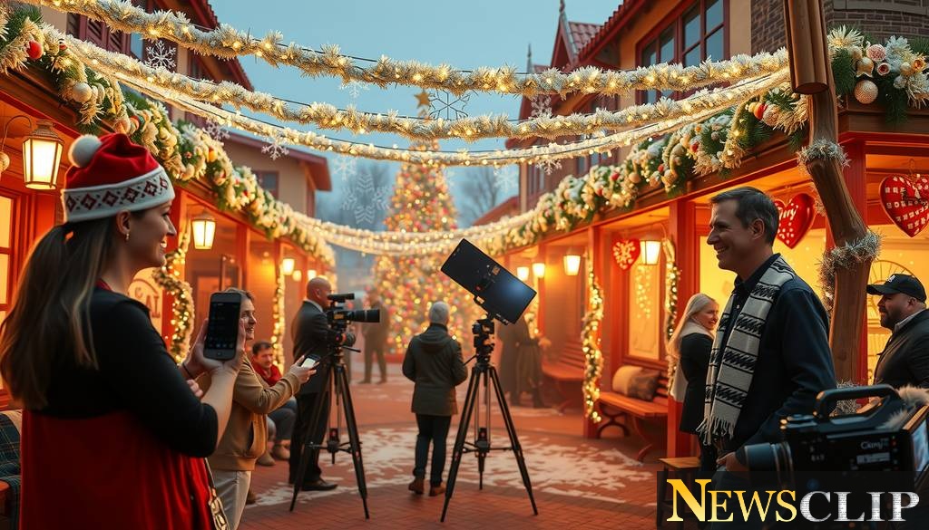 Behind the Scenes: A Day as an Extra on a Holiday Movie Set