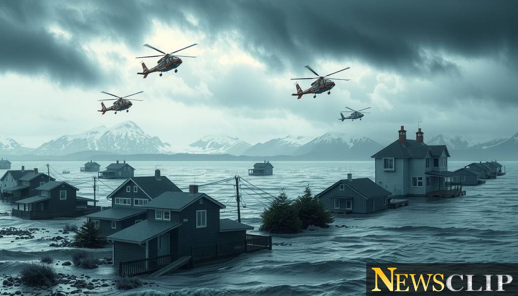 Resilience Amidst Ruin: Alaska's Evacuation from Storm's Wrath