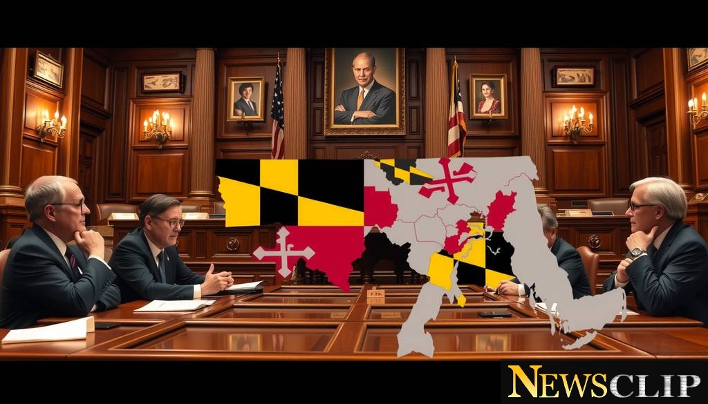 Maryland House Advances New Congressional Map Amid Legislative Tensions