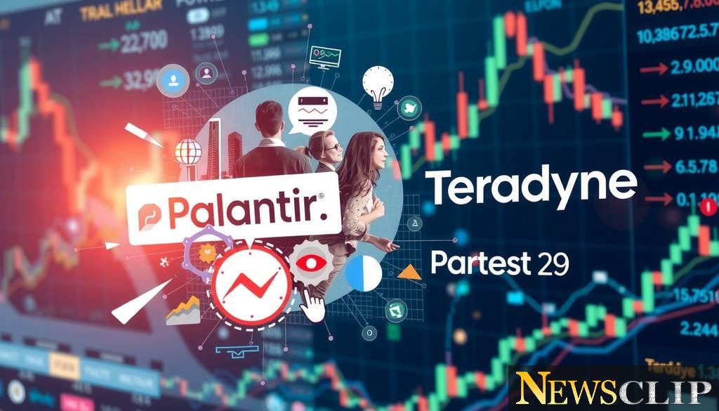 Navigating the Tech Waves: Palantir and Teradyne Shine Amid Market Uncertainty