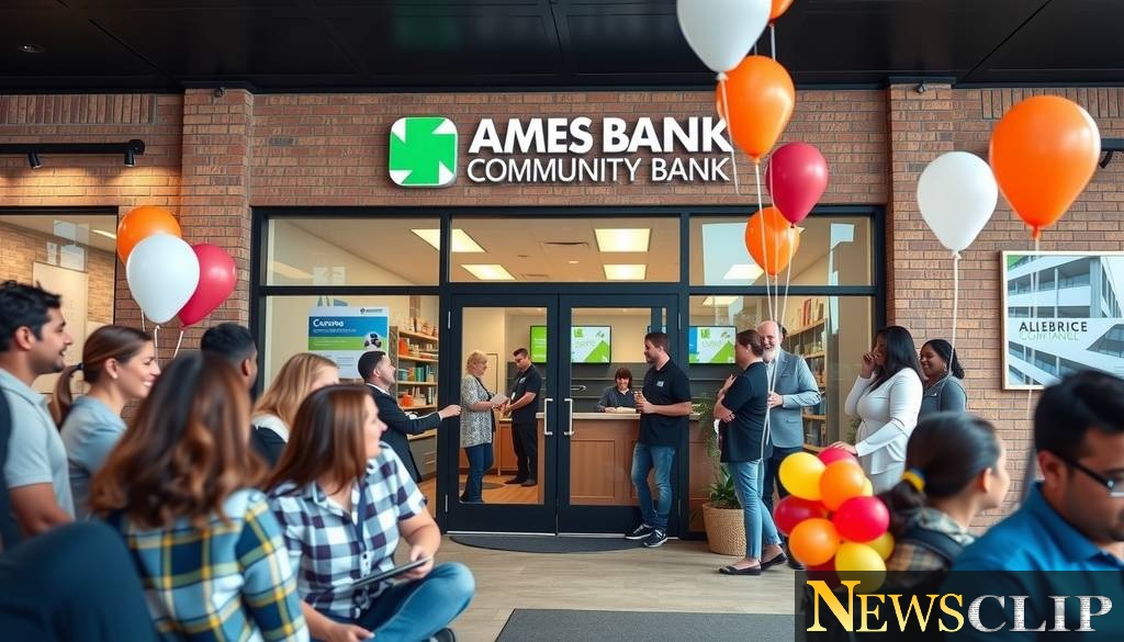 Chase Unveils First Ames Branch with $1M Investment in Local Small Businesses