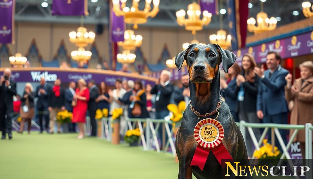 Penny the Doberman Pinscher: A Triumph at the 150th Westminster Dog Show
