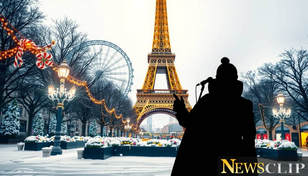 Christina Aguilera: A Winter Wonderland in Paris
