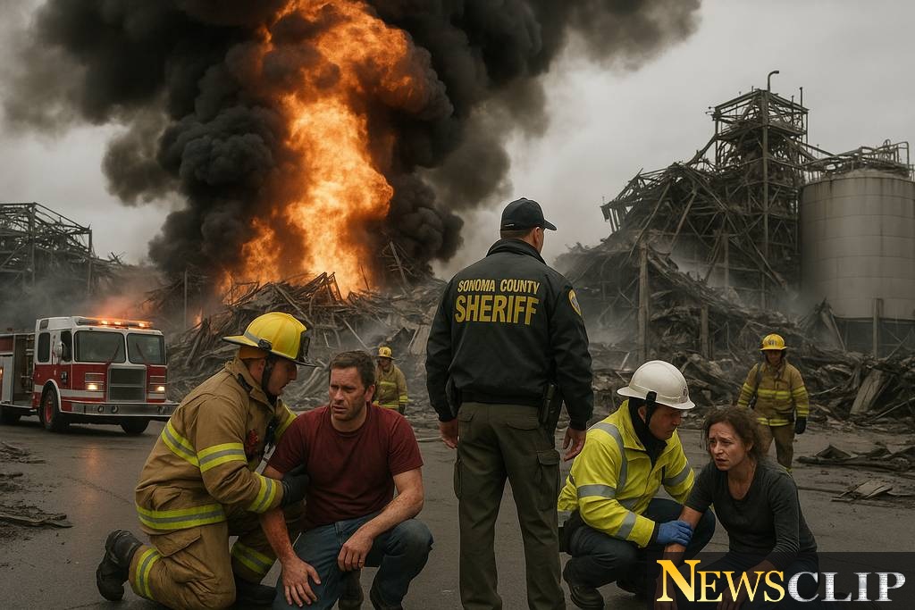 Explosion at Sonoma County Business Leaves One Injured