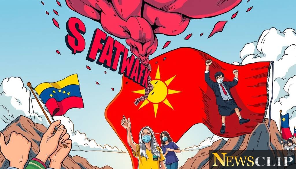 Reflections on Global Politics: A Cartoon Perspective on Venezuela and Taiwan