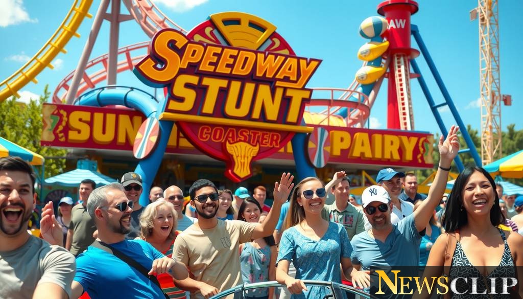 Six Flags Entertainment's New Thrill: The Impact of Speedway Stunt Coaster's Launch