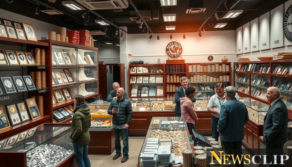 Coin Shops Flooded with Precious Metals: A Limiting Dilemma