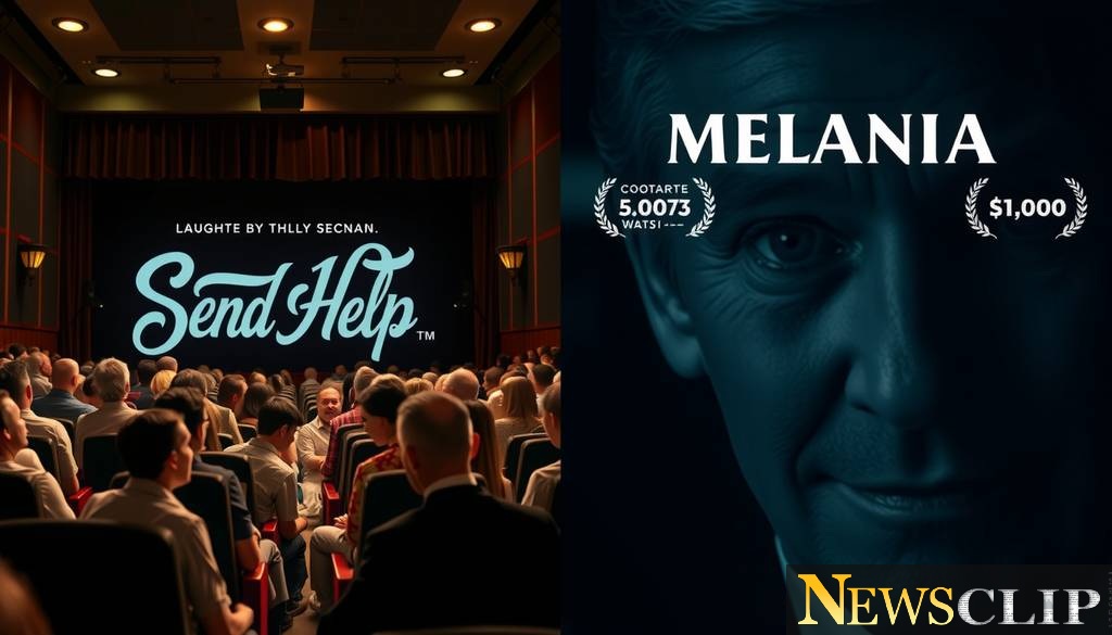 Quiet Box Office: 'Send Help' Maintains Lead as 'Melania' Faces a Steep Decline