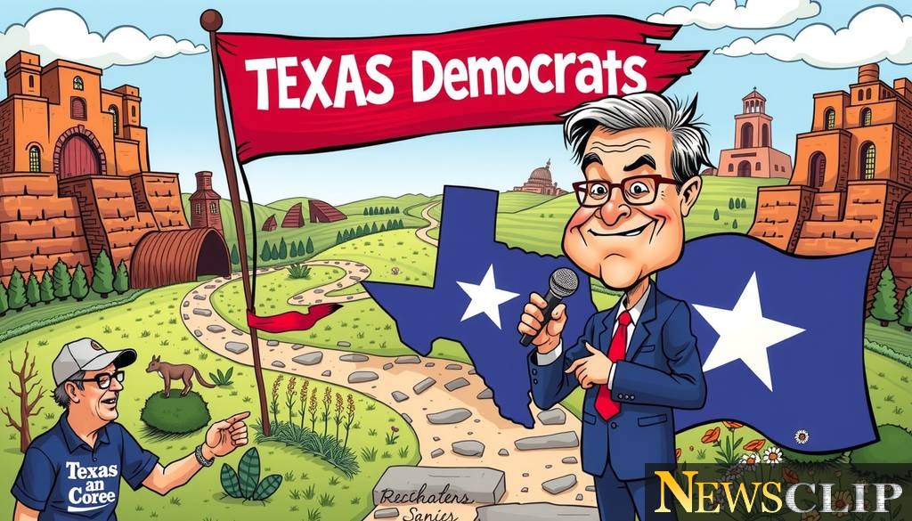 Interpreting Texas Democrats Through Political Caricature