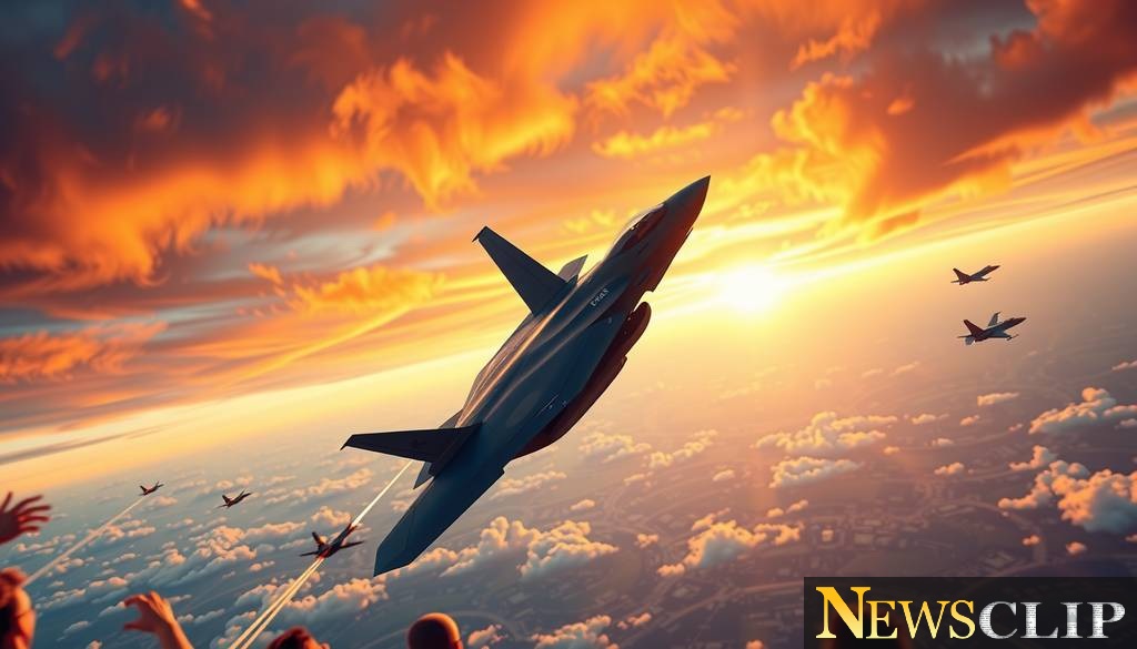 A Soaring Tribute: The F-35A Lightning II Takes Center Stage at Columbus Air Show
