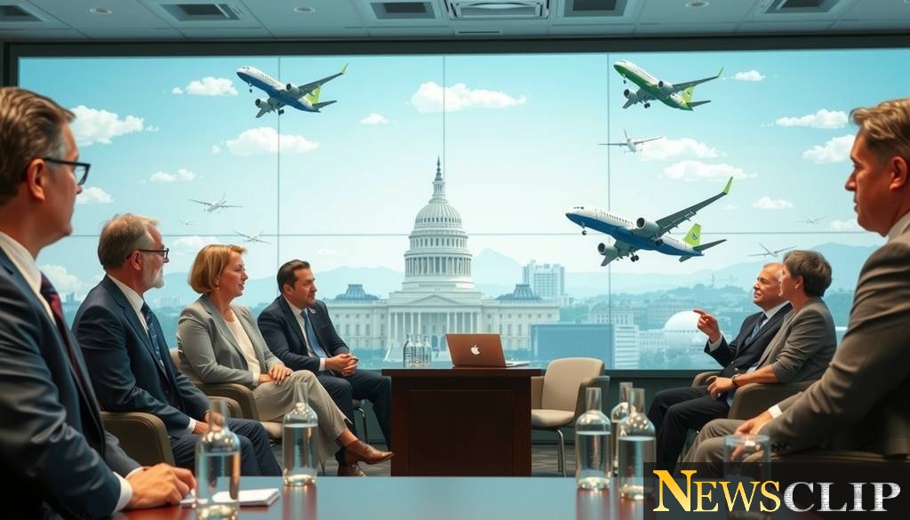 Davids and Carter Discuss Sustainable Aviation with United Airlines CEO