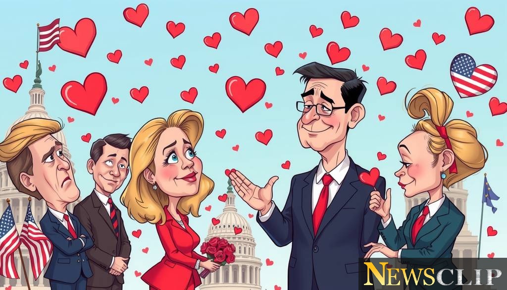 Valentine's Editorial Cartoon: A Reflection on Love and Politics