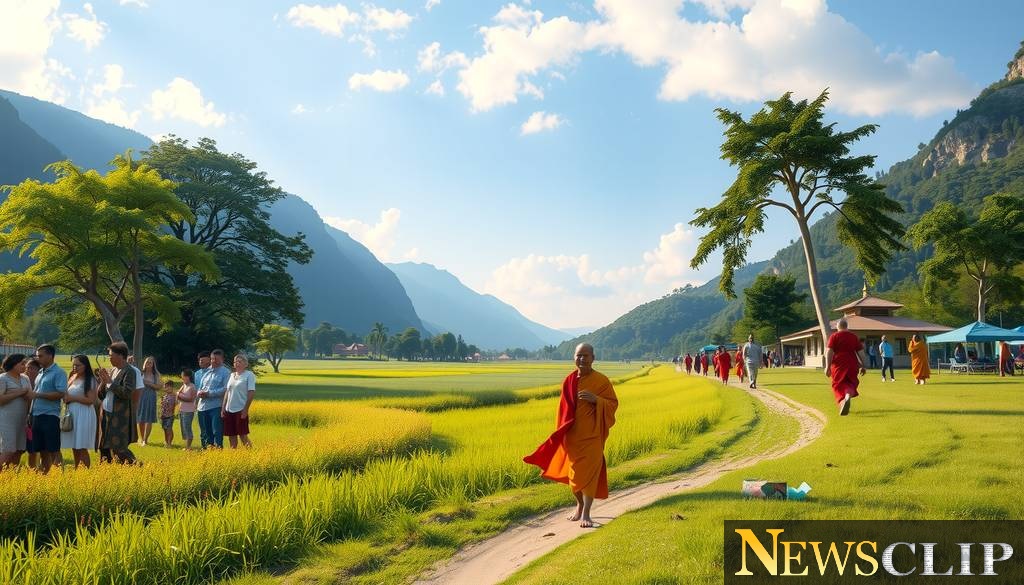 The Transformative Peace Walk of Buddhist Monks: A Journey of Healing