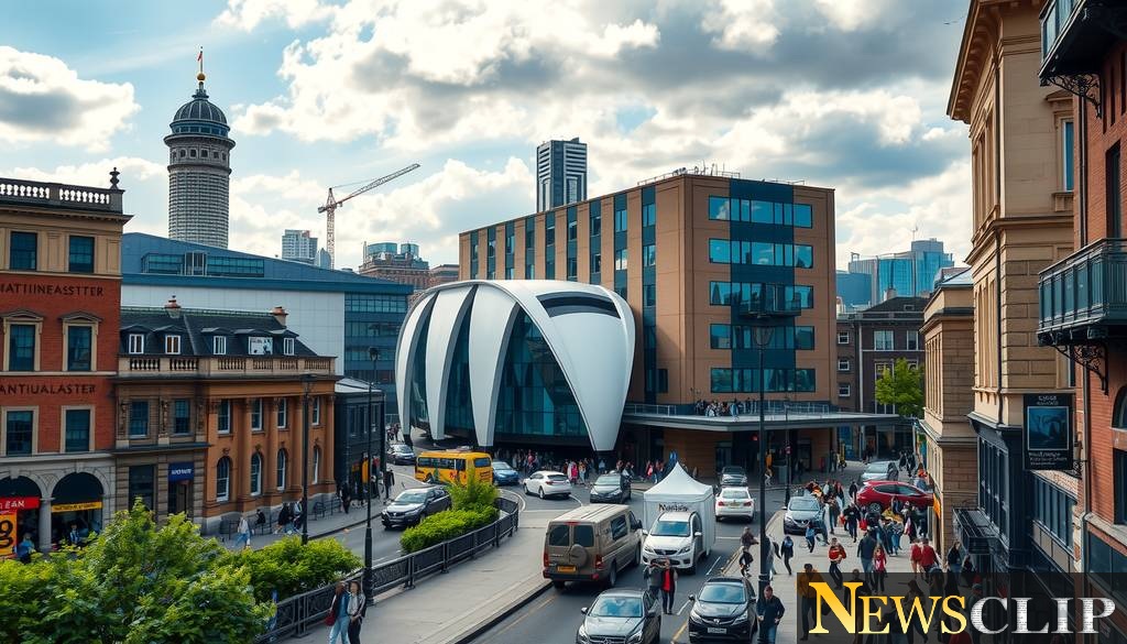 Reflections on a City's Heart: A Journey Through Manchester