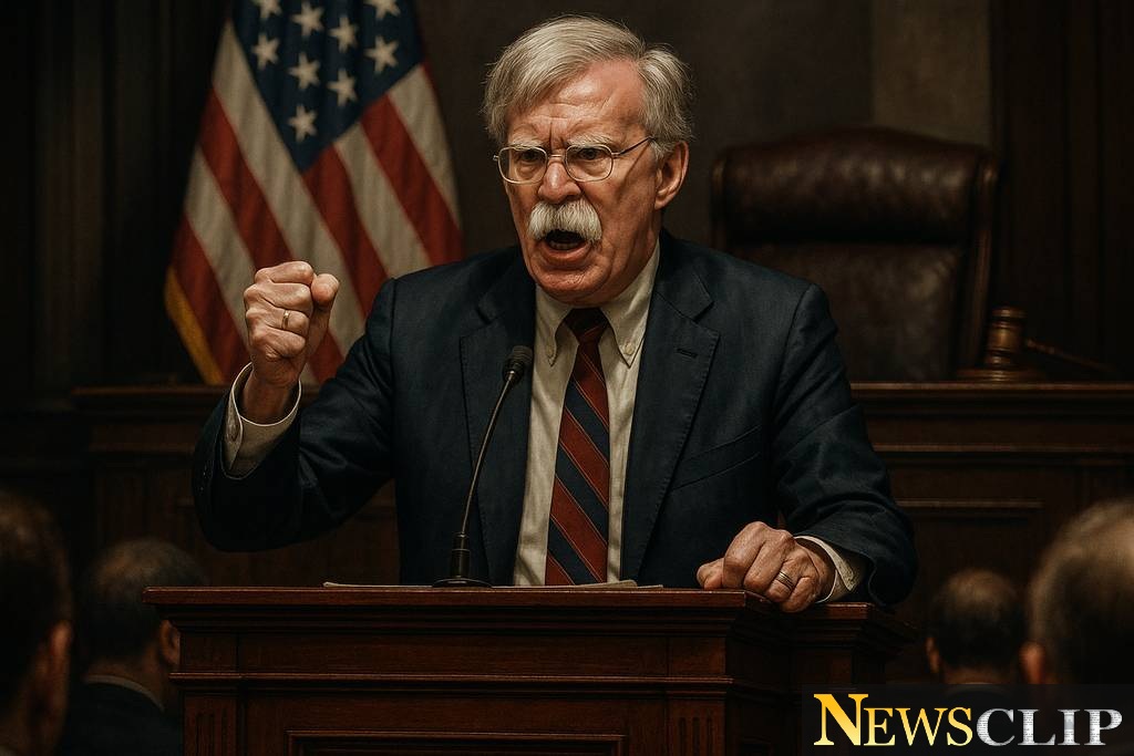Bolton's Defense Amid Indictment: Unpacking Trump's Turmoil