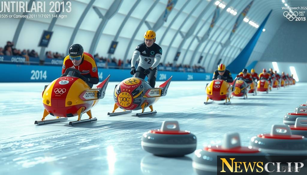 Excitement Peaks: Luge Mixed Relay Hits Sochi - Curling Up Next!