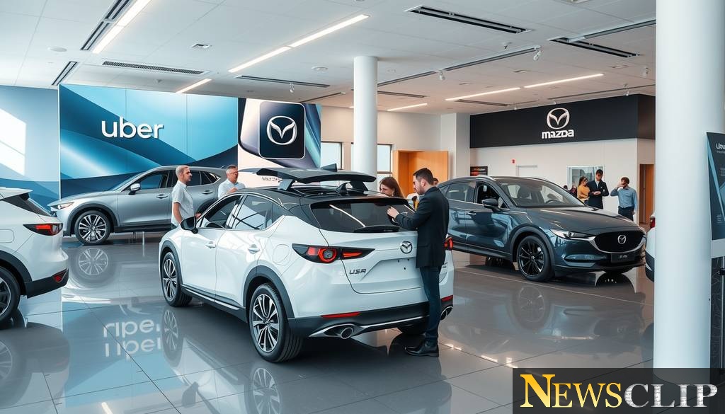 Uber for Business and Mazda Join Forces to Revolutionize U.S. Dealerships