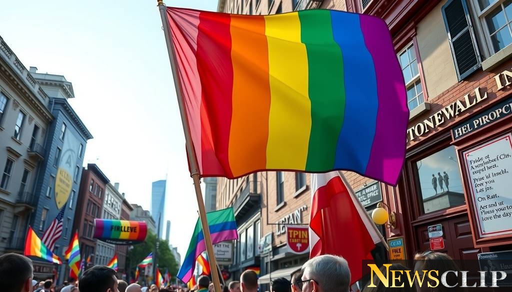 Pride Flag Flies High Again at Stonewall Inn