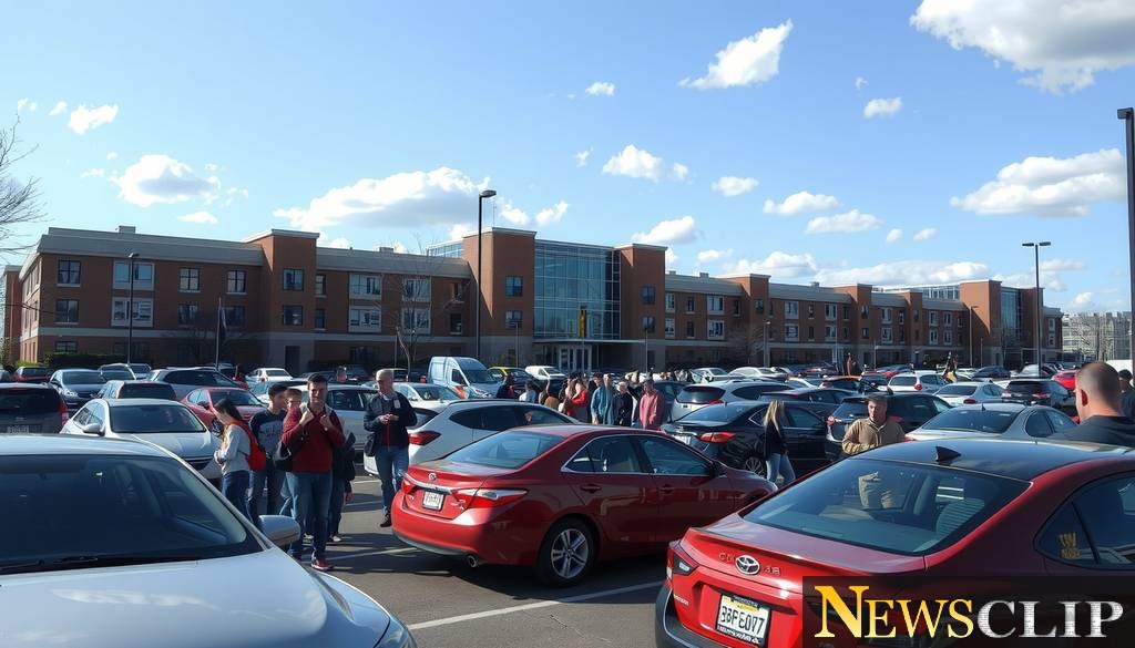 Navigating the Parking Quandary: NIU Commuters' Daily Struggles