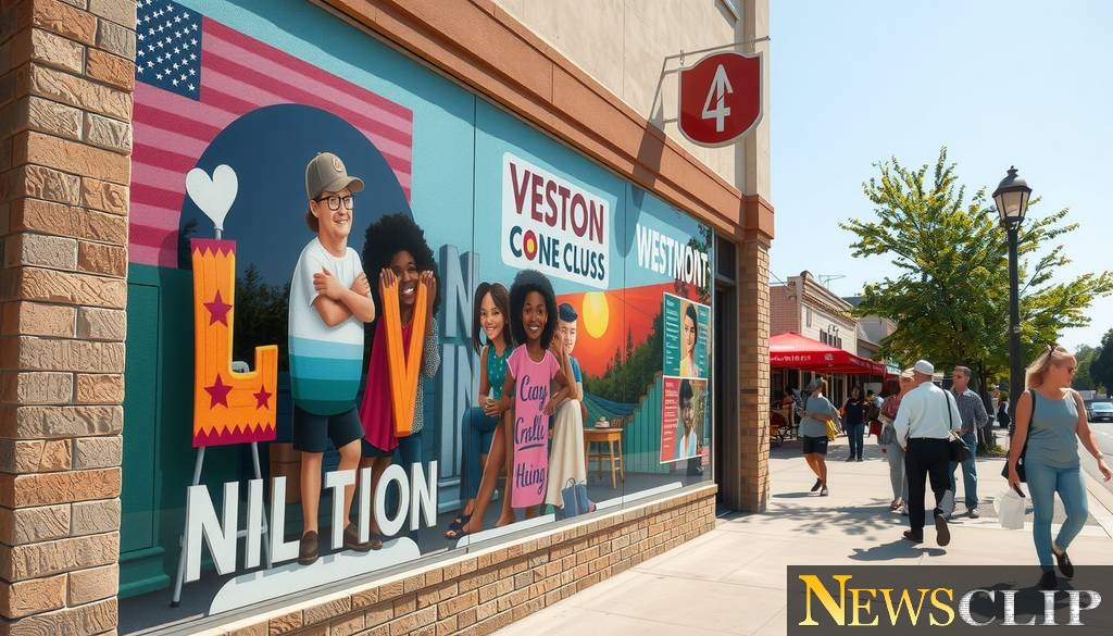 Revitalizing Westmont: The Spring Business Window Mural Program