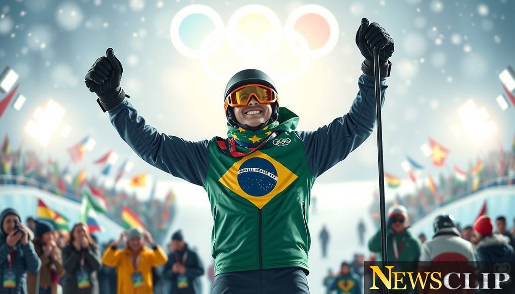 Brazilian Skier Makes History: South America's First Winter Olympics Medal!