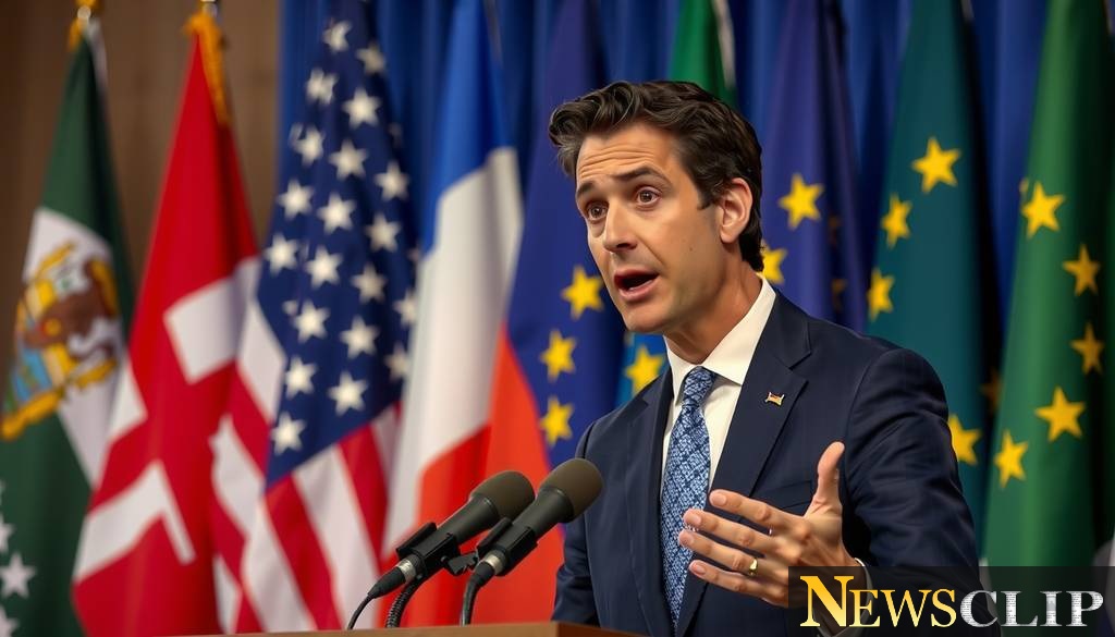Newsom: Trump's Rhetoric May Unite Europe Against Division