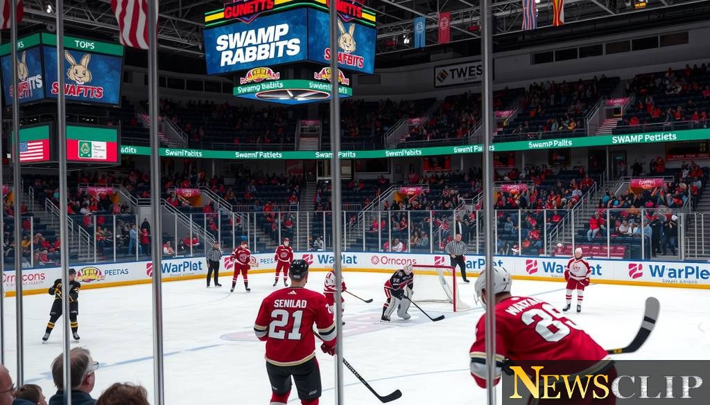 Televising the Thrill: Swamp Rabbits Hockey Hits Your Screen