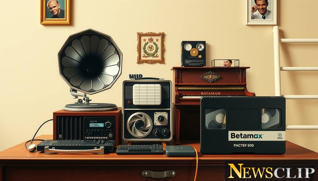 Tunes Through Time: How Phonographs and Betamax Reshaped Entertainment