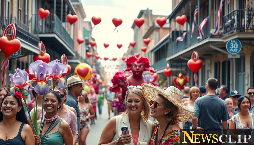 Celebrating Love: The Krewe of Iris Takes to the Streets on Valentine's Day