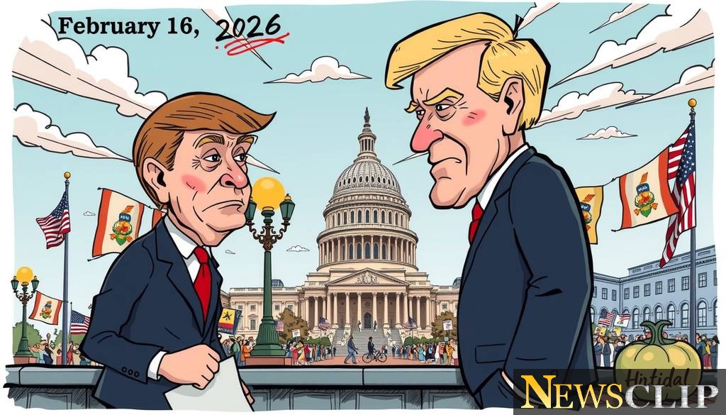 Reflections on the February 16, 2026 Editorial Cartoon: A Snapshot of Political Discourse