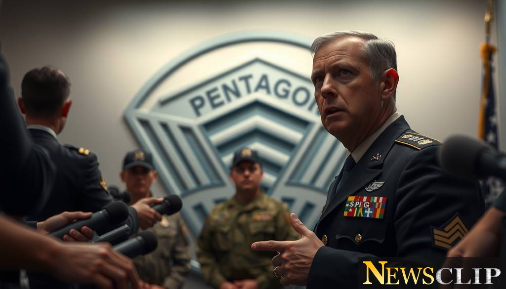 Pentagon Drama: Hegseth's Controversial Move Against Army Spokesman