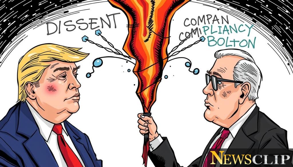 The High Stakes of Dissent: Analyzing the Wall Street Journal's Take on the Bolton Indictment
