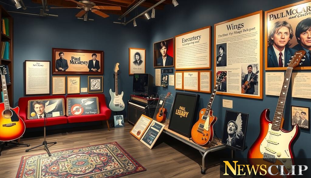 A Glimpse into Musical History: McCartney & Wings Exhibit at the Hall of Fame