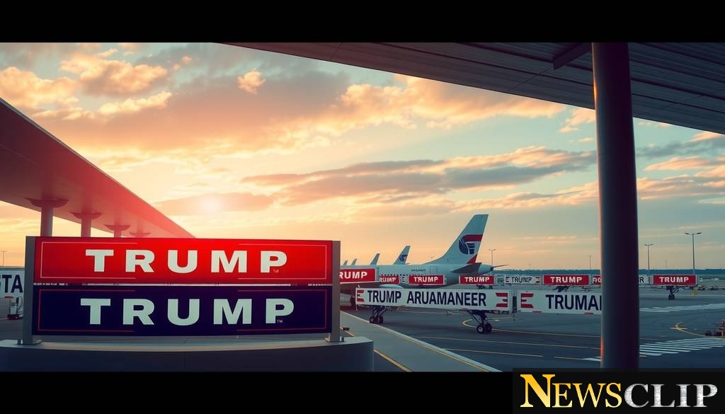 Trump Family Business Seeks Trademark Rights on Airport Names