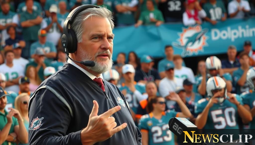 Dolphins' Coach McDaniel Shakes Off Trade Rumors: 'Baseless, Currently'