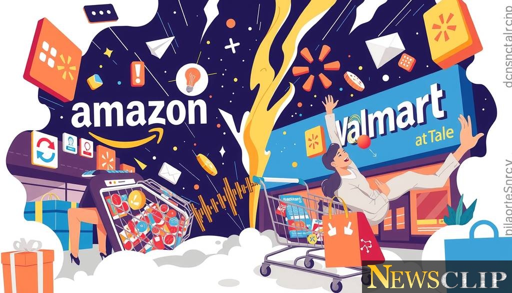 Breaking Down Amazon's Ascendance Over Walmart in a Turbulent Market