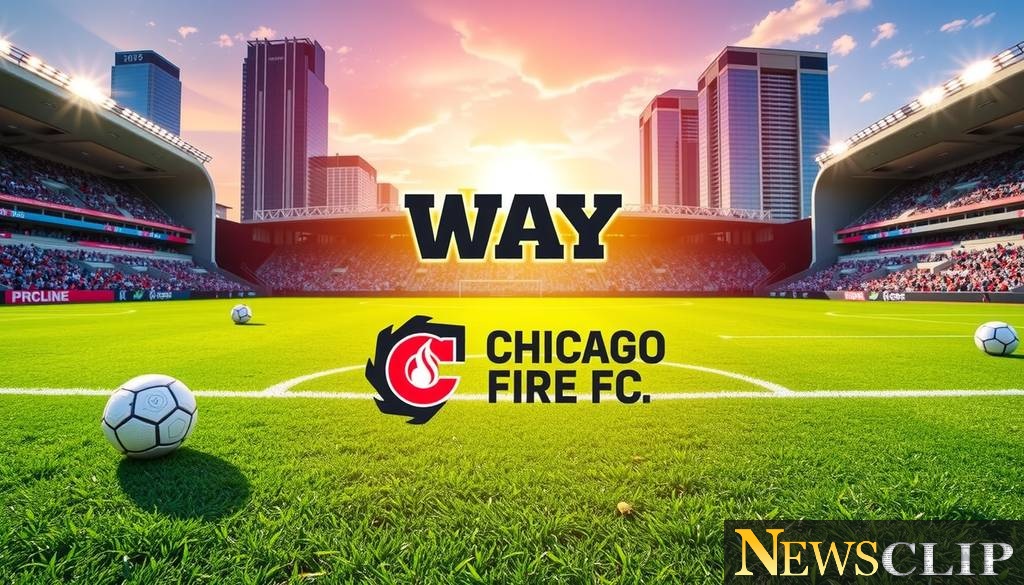 Way's Game Changer: First Major Sports Sponsorship with Chicago Fire FC