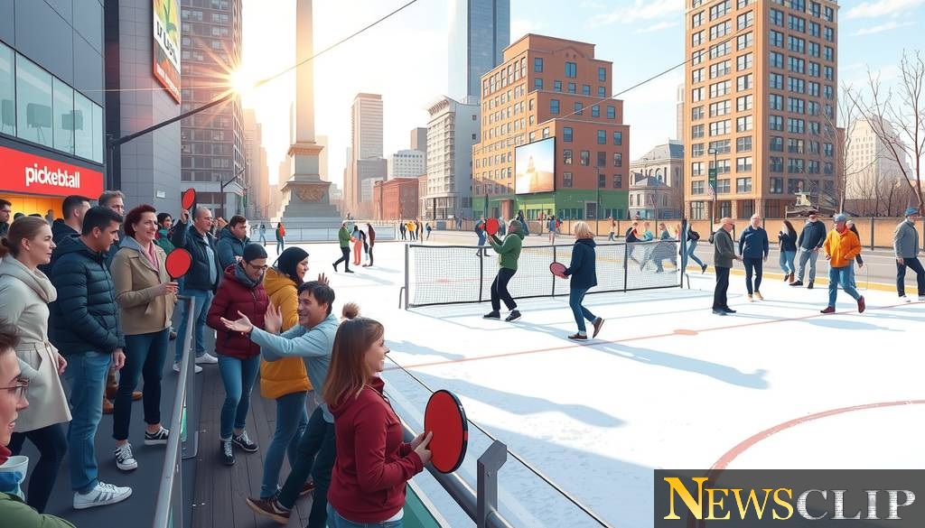 Pickleball's Bold Move: Transforming Chicago's Ice Rink into a New Sports Hub