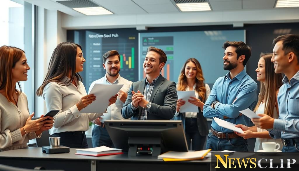 Notre Dame Business Students Triumph in Stock Pitch Competition