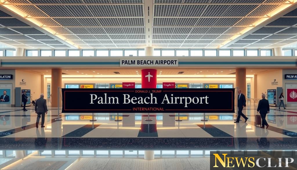 A Legacy Named: Palm Beach Airport Becomes Donald J. Trump International